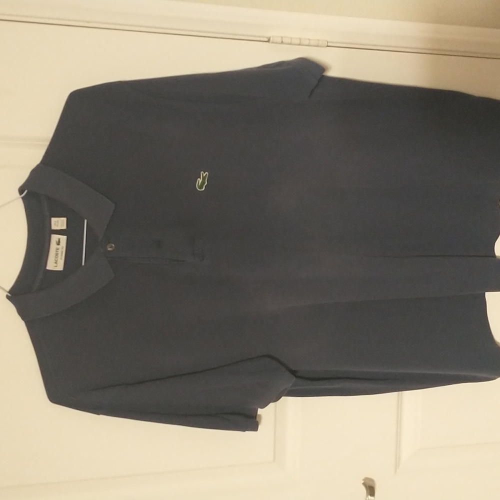 Lacoste mens gray Classic Fit Polo